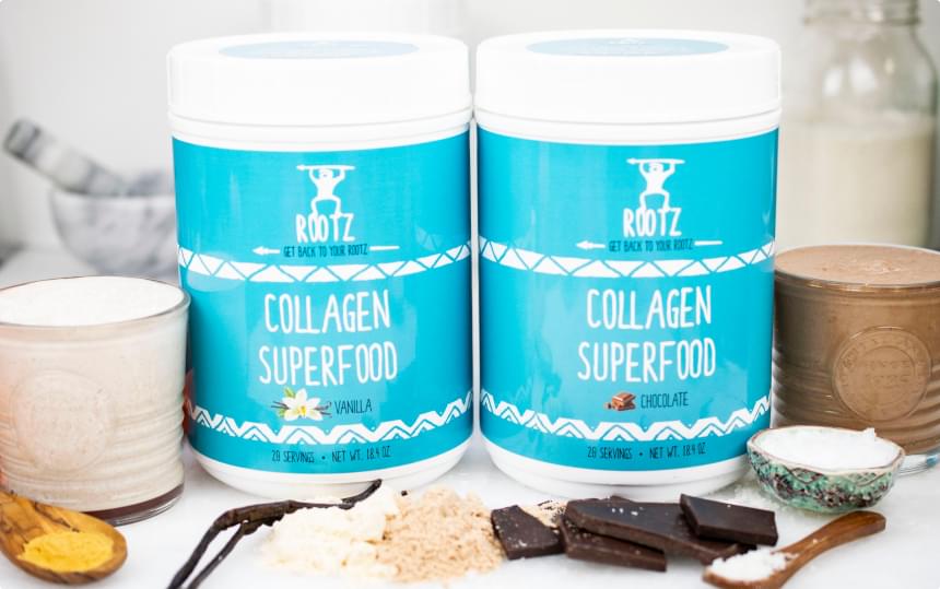 collagen superfood powder by Rootz Nutrition